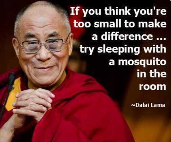 If you think you are too small