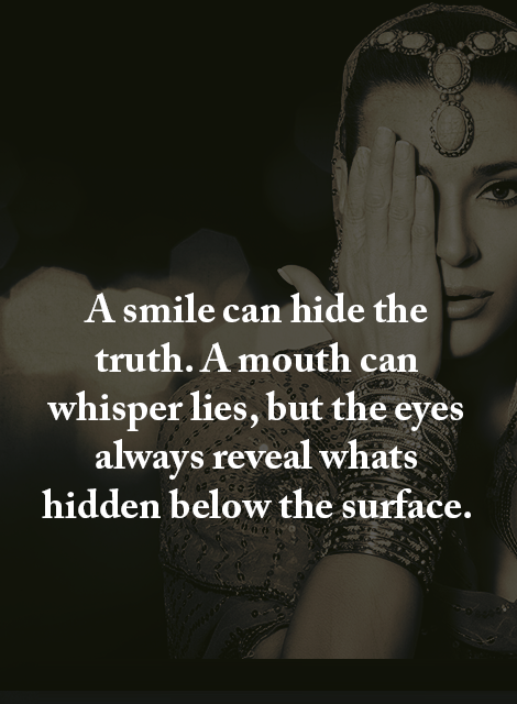 Quotes about hiding truth